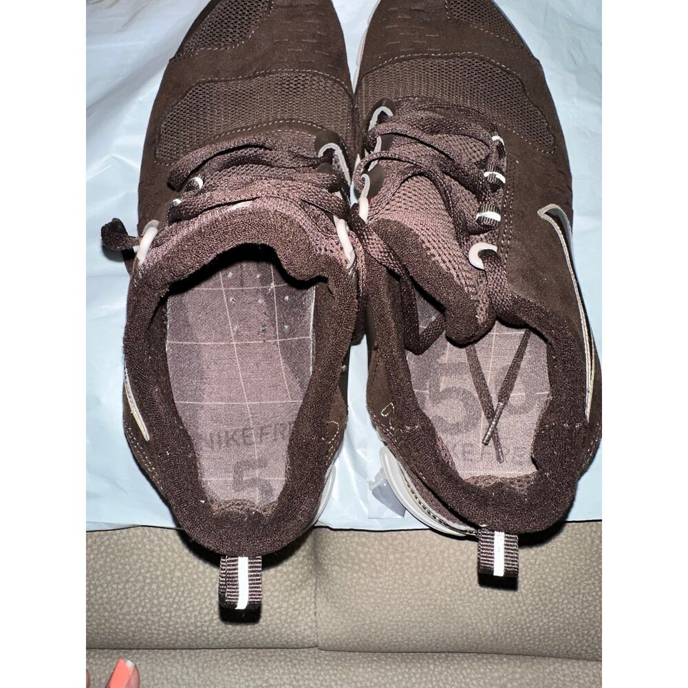 Nike Free 5.0 Brown Running Shoes Women’s - Picture 6 of 7
